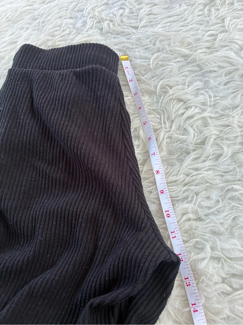 🌺ALO Yoga Black Ribbed Drawstring Joggers🌺